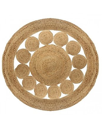 Dywan Okrągły z Juty Varios 120 cm, MIA home