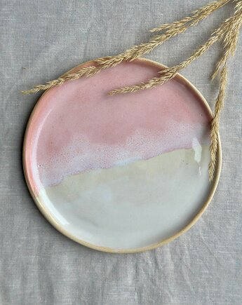 Talerz deserowy MARSHMALLOW - zadatek, JD loves CERAMICS