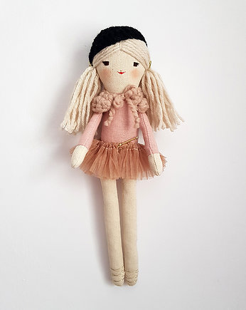 Ekologiczna ręcznie robiona  lalka Cecile, OSOBY - Prezent dla dziewczynki