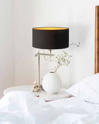 Nowoczesna lampka nocna do czytania w sypialni ALASKA GOLD, LYSNE
