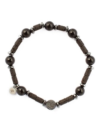 Męska bransoletka zodiakalna - Lew - Charyzma i siła IV, Kulka Bransoletki