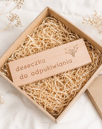 Deska do odpukiwania, deseczka, Drewniane dodatki