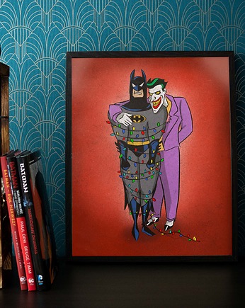 Plakat Greetings from Batman and Joker, Art Notes