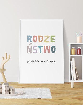 RODZENSTWO - plakat A3, ALE Pomysl