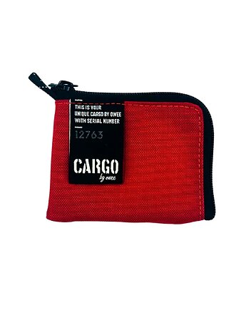 Portfel Small RED, CARGO by OWEE