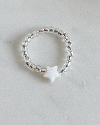 Pierścionek elastyczny Silver, Chmolowska Jewellery