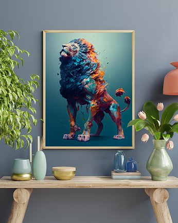 Plakat Lava Lew 3, Abstraktoria