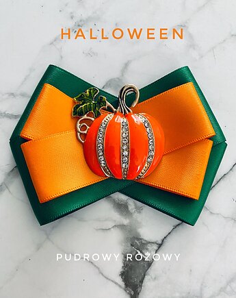 Brosza z niesamowitą Dynią Halloween New, Pudrowy Różowy