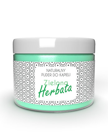 Naturalny puder do kąpieli - zielona herbata 650g, ochnatura