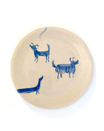 Talerz - pieski No_2, cynamon studio