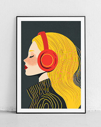 Plakat Muzyka we krwi, Harvest Maison