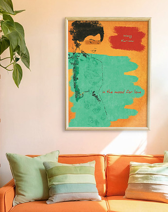 Spragnieni miłości - In the Mood for Love - plakat fine art, minimalmill