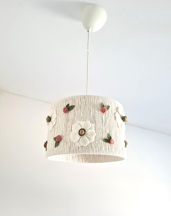 Lampa sufitowa w kwiaty , Marmys Felt Studio