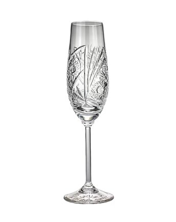 Kryształowe kieliszki do szampana 6 sztuk LIDA, Niemen Crystal