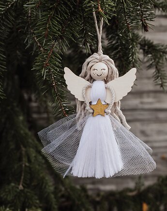 Aniołek z makramy, manufaktura_wadoshka