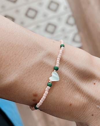 Bransoletka na gumce  BLUSH, NOMAD