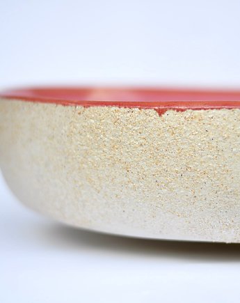 Umywalka ceramiczna Umywalka nablatowa - Mgiełka różowa, TATOceramika