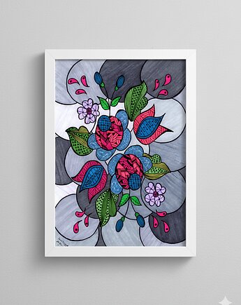 42. FOLK- rysunek, plakat., kama4you