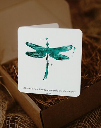 Personalizowana kartka "Ważka", BY KORNELIA OCHOCKA