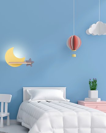 Kinkiet LED 5W dla dziecka żółty, Candellux Lighting