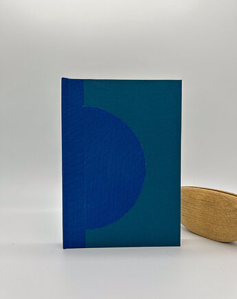 Półokrąg w tonie granatu - A5 gładki, Pracownia Szeptem