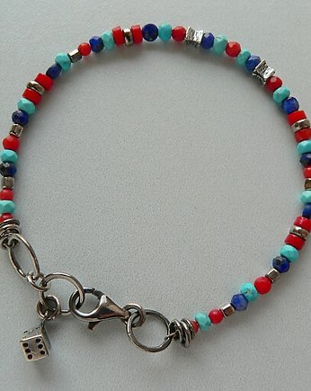 -turkus-koral-lapis lazuli-, Emilia Woźniak