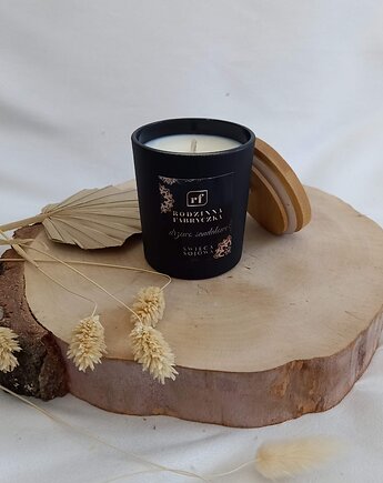 Świeca sojowa drzewo sandałowe premium, Rodzinna fabryczka