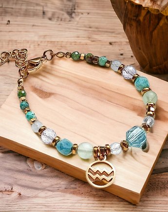 WODNIK - zodiac collection - PREMIUM, kaktusia