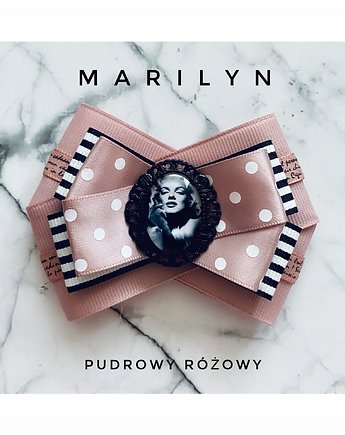 Kolekcja Brosz z Marilyn Monroe NOWOŚĆ Ikona Stylu, Pudrowy Różowy