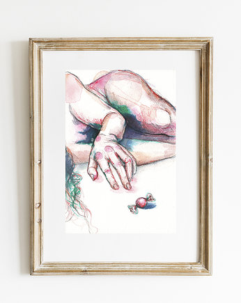 Cukiereczek, 21x30 cm, JUST ILUST Justyna Małczak