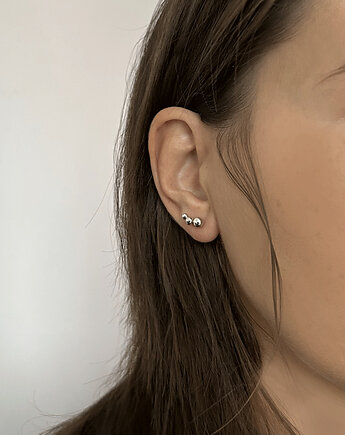 Kolczyki Cosmic - srebro 925, Friedman Jewelry