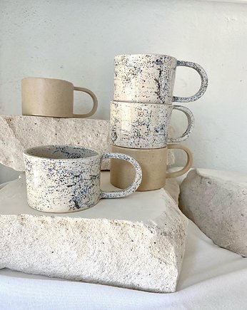 Kubek do kawy z uchem SEA SAND, Projekt Ładniej