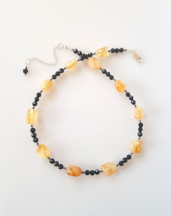 Naszyjnik  z Cytrynem i Turmalinem, Mitsu