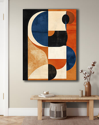 Geometria natury - Obraz na płótnie - Druk Blejtrama, Minimalizm, Loft #118, Black Sapphire Art