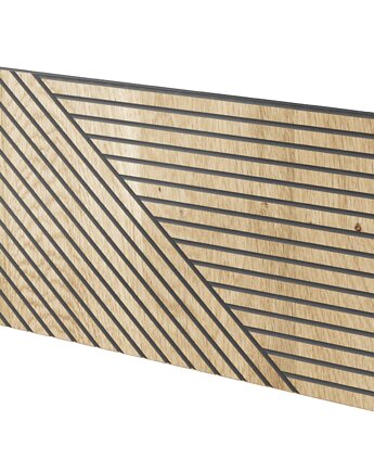 Panel frezowany - Segovia 60x30 cm, Lamele3D