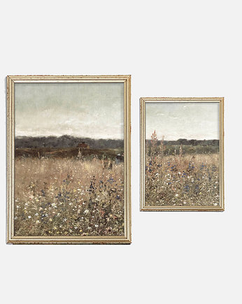 Plakat Dyptyk łąka 50x70 i 30x40, Old Soul Mood Prints