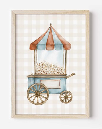 Plakat Na Ścianę Dla Dzieci Bajkowy Cyrk nr. 24, Dekoracjan