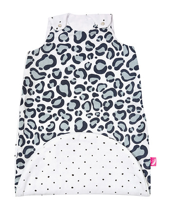 Zip-a-Round Muślinowy Śpiworek 2w1 TOG 0,5 ocelot niebieski, Motherhood