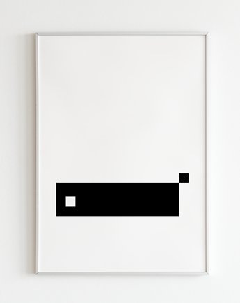 Nowoczesny minimalistyczny obraz "Dark space 4", Arte perfecto
