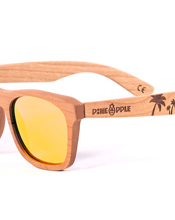 Drewniane okulary przeciwsłoneczne PALM TREES, Pineapplestyle