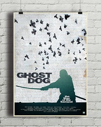 Plakat Ghost Dog: Droga Samuraja - Jim Jarmush, minimalmill