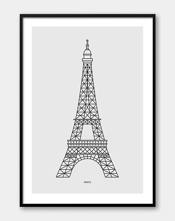 Plakat Inspirujące Miasta - Paryż, Pracownia Och Art