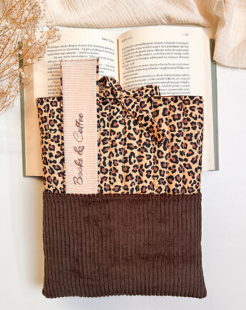 Etui na książkę z zakładką  Books & coffee, Gucia Design