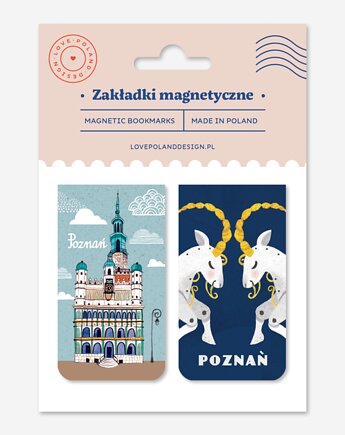 Zakładki Magnetyczne Poznań, LOVE POLAND DESIGN