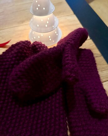 Komplet czapka i rękawiczki, ZychArt