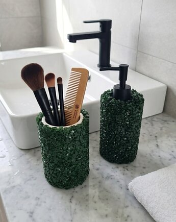 Zestaw Łazienkowy Premium: Dozownik i Kubek , FantasticJewelry