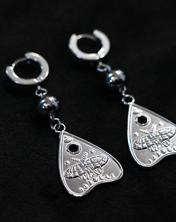 Kolczyki tabliczka ouija * stal nierdzewna * witchcore * goth *, youcore.exe