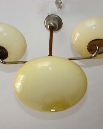 Żyrandol Art deco, lata 40, Relikt design