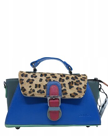 Torebka damska skórzana retro do ręki regulowany pasek elegancka eko OLIVKA, Olivka Warsaw