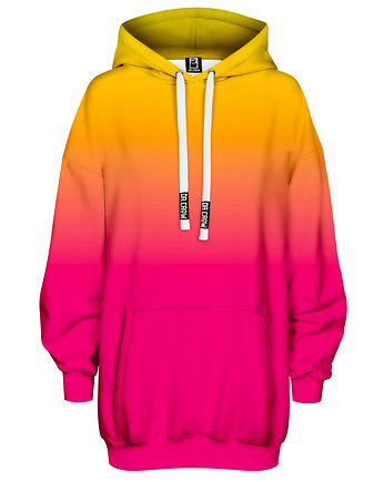 Bluza Oversize Tunika DR.CROW Ombre Yellow Pink, DrCrow